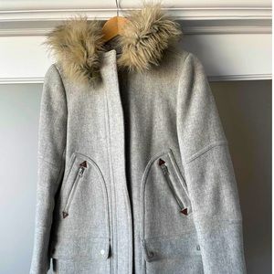 Women's J Crew Chateau Parka - size 4